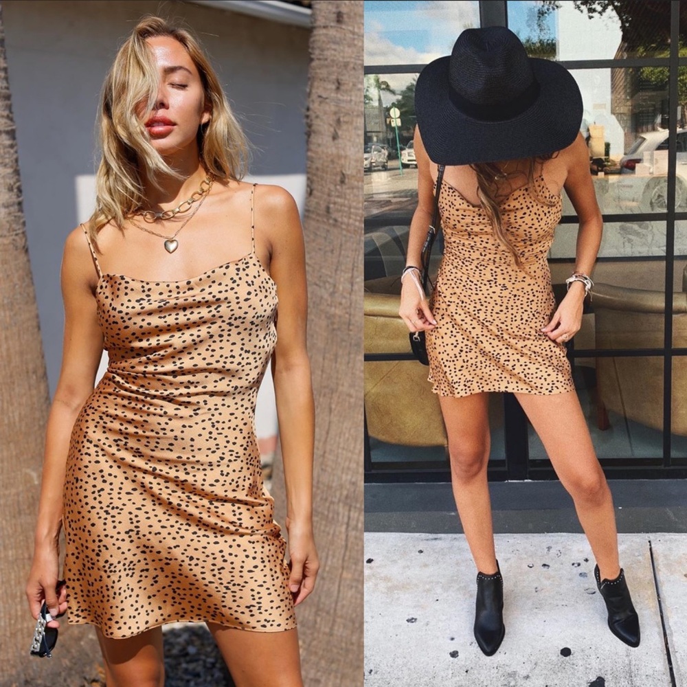 New satin slip dress - Picture 14 of 15